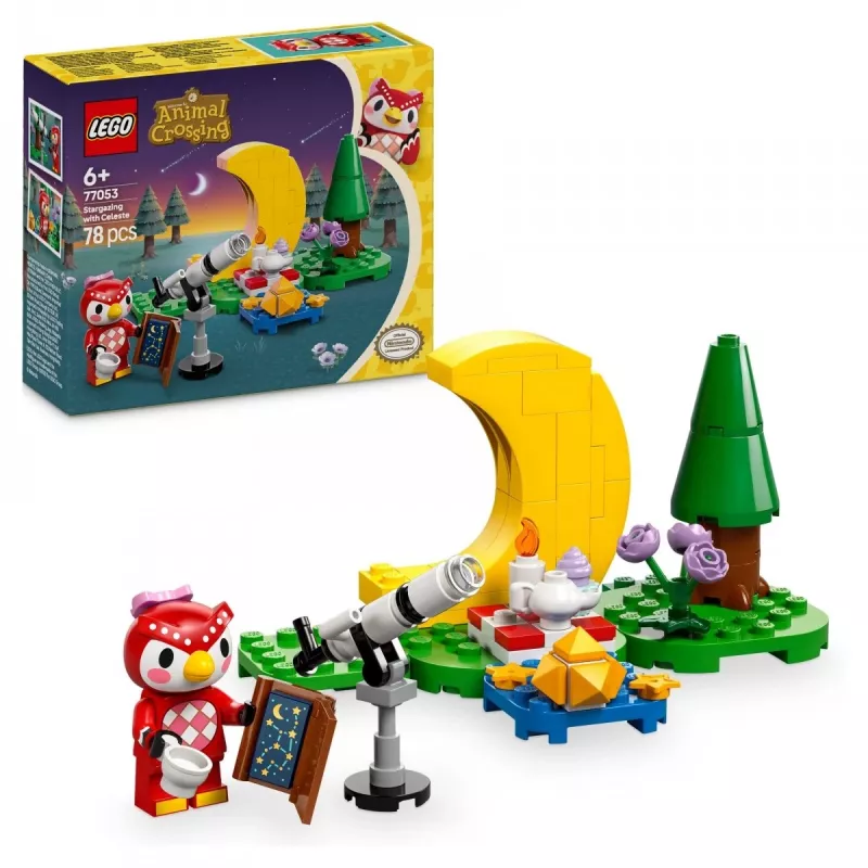LEGO Animal Crossing Pozorovanie hviezd s Eufemiou set 77053