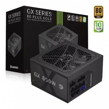 Gamemax napájací zdroj, 80 PLUS, Gold | GX 850GF | 850 W