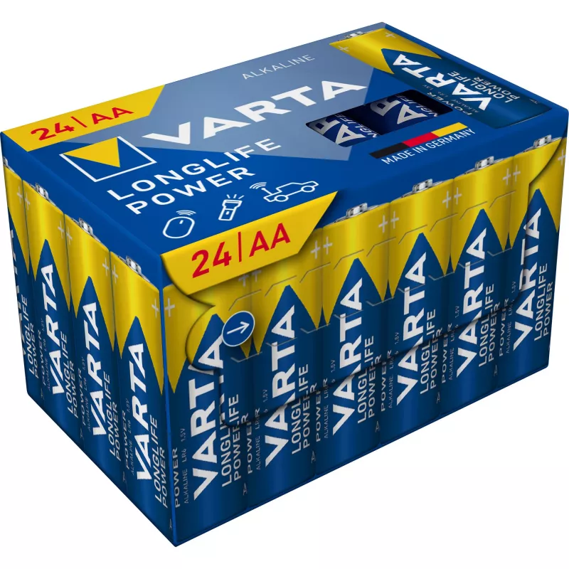 VARTA R6 alkalické batérie (AA) Longlife Power2