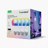 Nanoleaf Essentials Matter Smart A60 LED žiarovka, E27, 9 W, 900 lm, 2700-6500 K RGBCW, balenie 4 ks