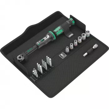 Momentový kľúč Click-Torque 1/4'' 2,5-25 Nm, 20 dielov