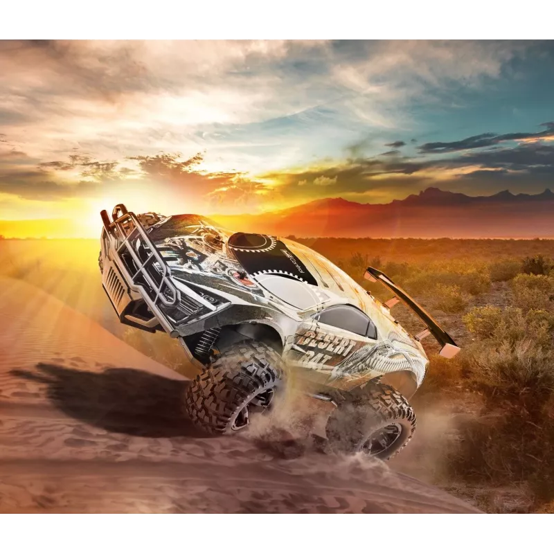 RC auto REVELL Desert Rat (model 24442) – sivo-čierne rádiove terénne vozidlo