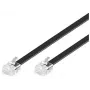 Telefónny kábel Microconnect MPK102S RJ-11 RJ-11 2 m čierny