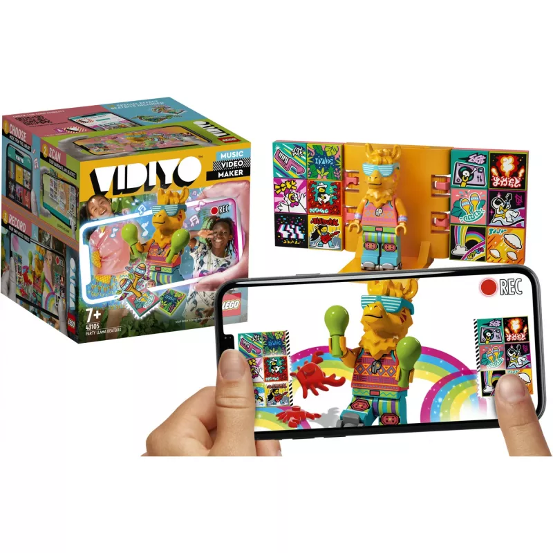 LEGO VIDIYO BeatBox 43105 Party Llama — interaktívna hudobná a tanečná sada