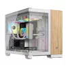 Počítačová skriňa Corsair CC-9011288-WW Midi Tower bambus, biela