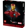 LEGO stavebnica Marvel Super Heroes Iron Man MK4 3D model, 436 dielov, obsahuje 1 minifigúrku, pre 18+
