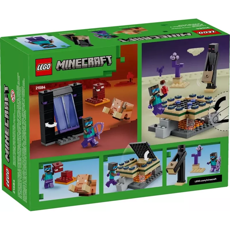 LEGO MINECRAFT 21584 Cesta cez Nether a End portál