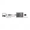 Čítačka kariet DeLOCK 91741 USB 3.2 Gen 1 Type-C čierna sivá