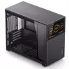 Jonsbo D31 MESH Screen Micro-ATX skriňa, tvrdené sklo - čierna