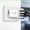Napájacia nabíjačka everActive SQ-655Q 65W, 1×USB-A + 2×USB-C rýchle nabíjanie