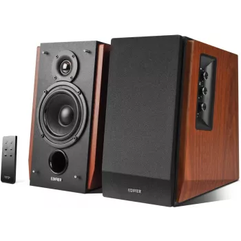 Edifier R1700BTS - reproduktor - regálový reproduktor - bezdrôtový - Bluetooth - 66 Watt (celkom) (R1700BTS WOOD)