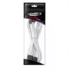 CableMod C-Series Pro prepojovací kábel - variant A, 90°, 16-pin na 2x8-pin PCIe, biely