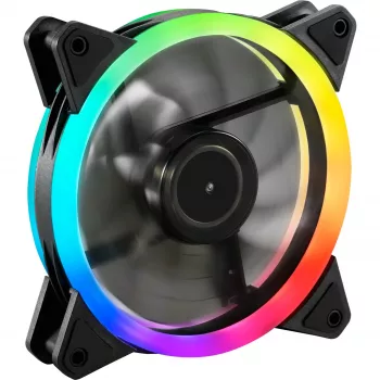 SHARKOON Shark Blades PWM ARGB 120mm ventilátor do PC skrine - čierny