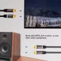 LogiLink CA1207 audio kábel 5 m 2 x RCA čierny (CA1207)