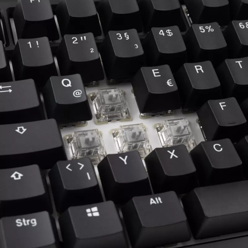 Ducky Tinker 75 klávesnica herná USB nemecká čierna