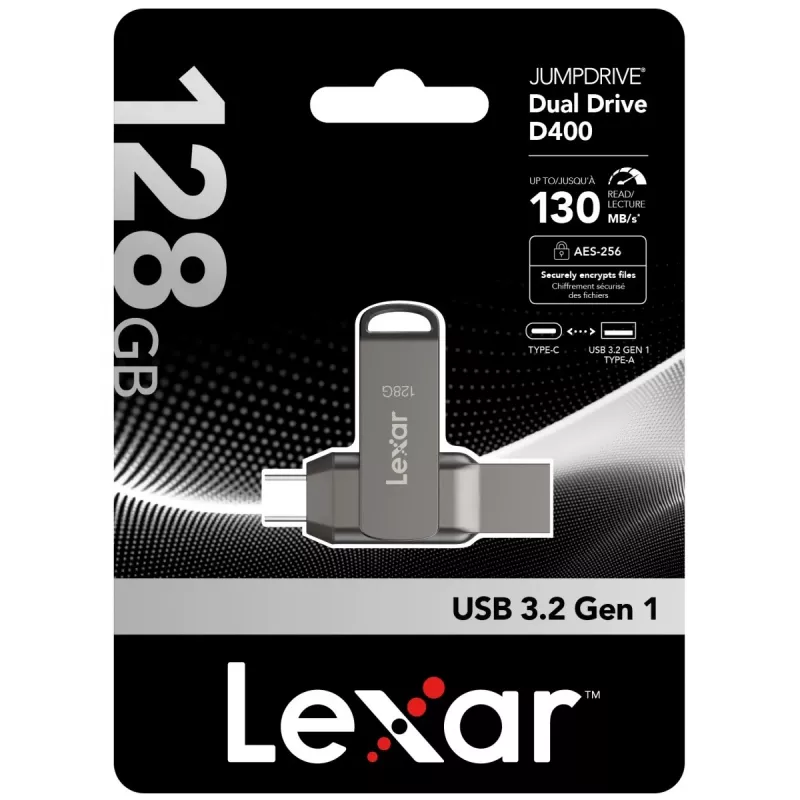 USB flash disk Lexar 128 GB USB Type-C LJDD400128G-BNQNG