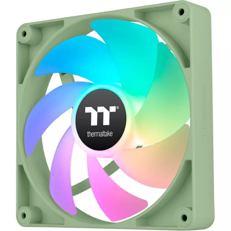 Thermaltake CT120 ARGB Sync Matcha Green 120 mm balenie 2 ks skriňový ventilátor