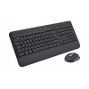 Logitech Signature MK650 for Business – súprava klávesnica a myš – bezdrôtová – 2,4 GHz, Bluetooth LE – QWERTY – španielska – grafitová
