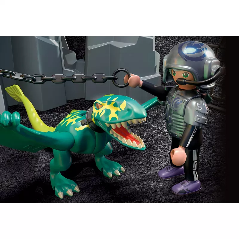Playmobil - #70925 Dino Rise Dino Mine 386-dielna stavebnica - viacfarebná