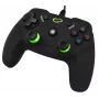 Esperanza EGG110K Vanquisher drôtový USB gamepad pre PC/PS3, s vibráciami, 12 tlačidiel, 2 analógové páčky, čierno-zelený