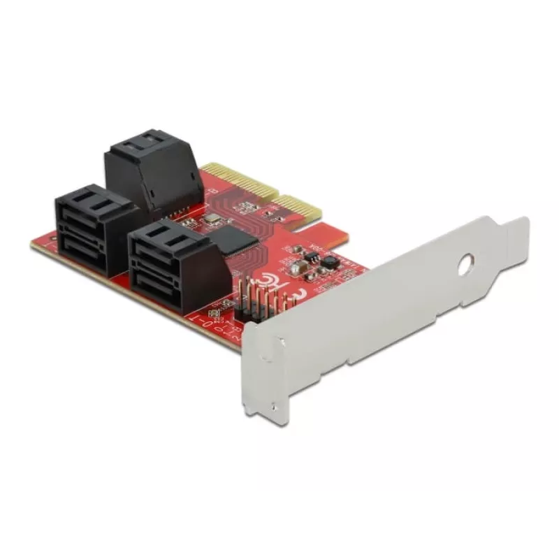 SATA PCI Express x4 karta DeLOCK 6 portov Low Profile formát