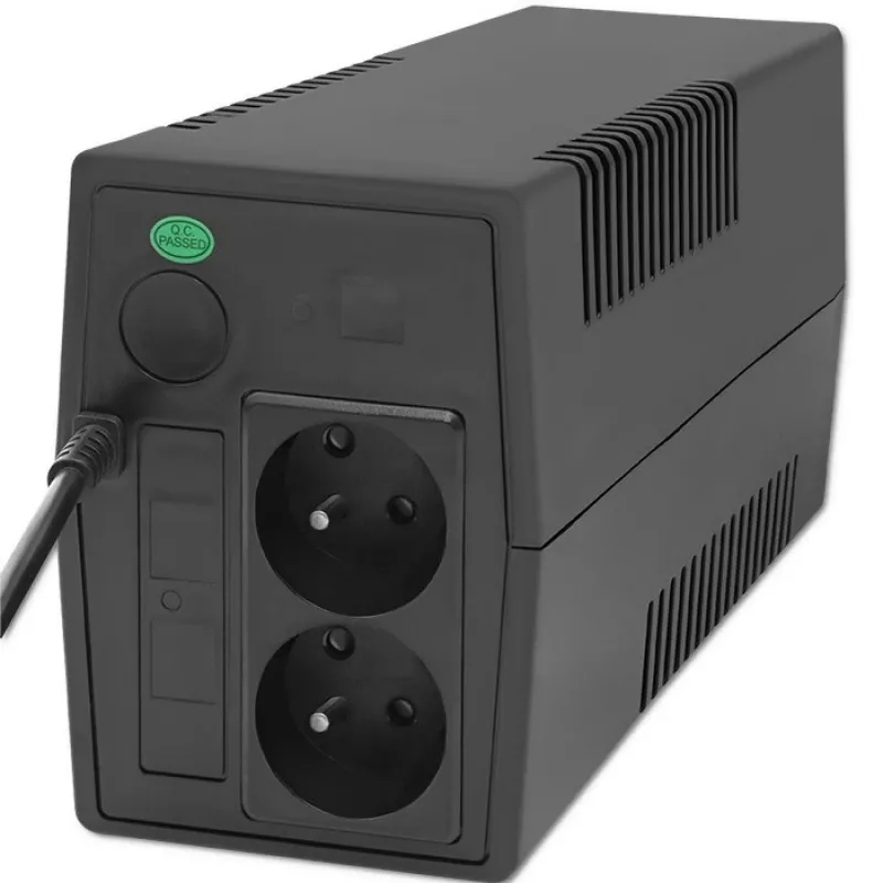 Qoltec 53774 UPS (záložný zdroj) Line-Interactive 1 kVA 600 W 1 AC výstup