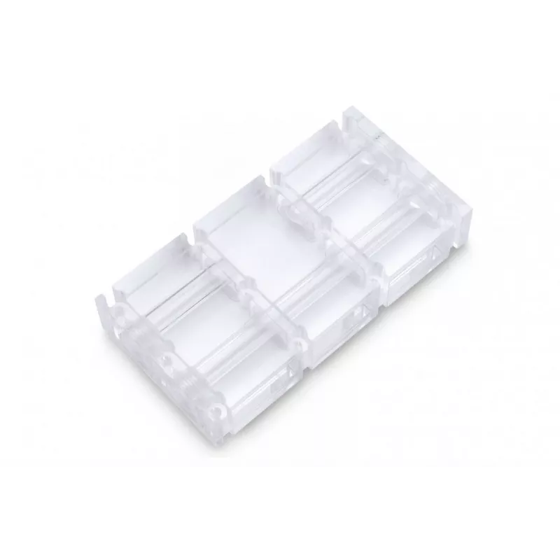 EK-Scalar Terminal Quad 2-Slot – plexi – prepojenie vodných blokov
