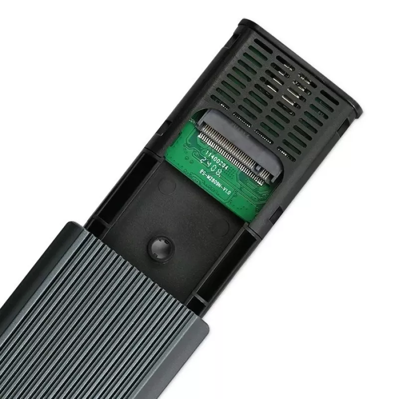 M.2 NVMe SSD puzdro QOLTEC 52630 – USB 3.1 Gen2 10Gb/s, pre M.2 NVMe disky