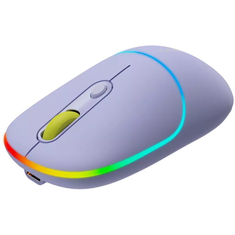 CANYON myš MW-22 2in1 BT/ Wireless levanduľová