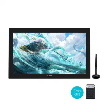 Huion Kamvas Pro 24 4K GT2401 grafický tablet s displejom, 23,8-palcový IPS 3840x2160, 16:9, 8192 úrovní tlaku, 140 % sRGB