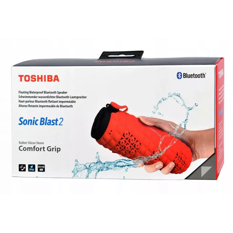 Prenosný reproduktor Toshiba Sonic Blast 2 TY-WSP80 červený