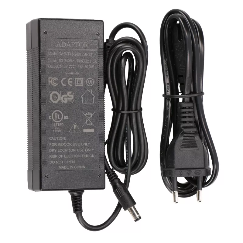 Napájací zdroj Extralink PS-24V30W — 24 V DC, 30 W výstup