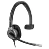 Monaurálny USB káblový headset Poly Mission 615 — hmotnosť 117,5 g