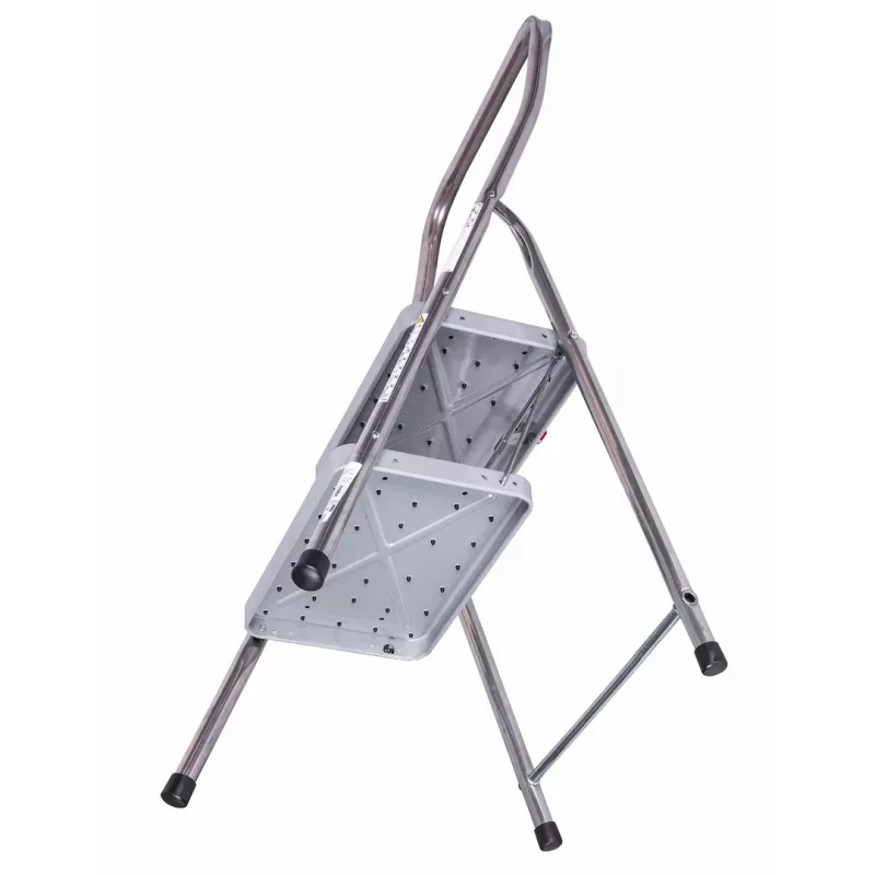 Krause skladacia stolička Toppy XL strieborná