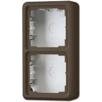 Nadomontážne puzdro JUNG CD 582 A BR