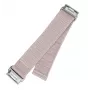Fixed | Sporty Strap pre Garmin QuickFit 22 mm | 160-210 mm | ružové zlato | nylon