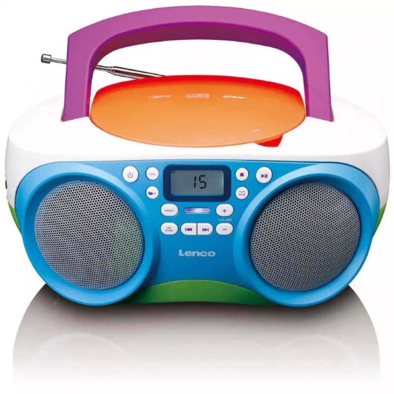 Prenosné rádio Lenco SCD41 viacfarebné