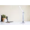Stolná lampa Hawk HW-LAMP01 biela LED nastaviteľný jas, nastaviteľné rameno
