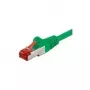 Wentronic Goobay CAT 6 patch kábel, S/FTP (PiMF), zelený, 20 m - LSZH bez halogénov, meď (68296)