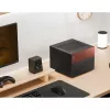 Jonsbo N4 Microtower skriňa čierna robustná oceľ kompaktná PC skriňa