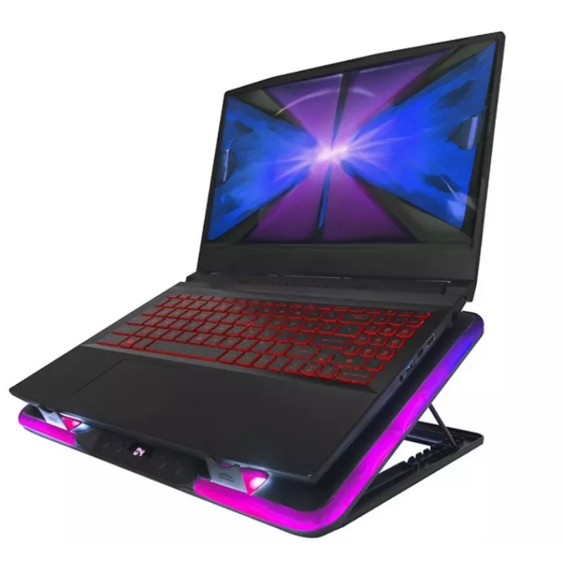 Chladiaci stojan Gamezone Snowman Pro 17 palcov RGB