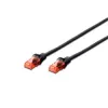 Digitus DK-1617-030/BL prepojovací kábel CAT 6 U/UTP, LSZH, AWG 26/7, 3 m, čierny
