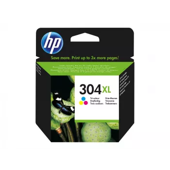 HP 304XL tri-color atramentová kazeta blister