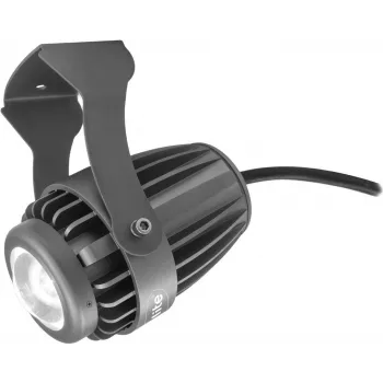 LED pinspot EUROLITE PST-10W tyrkysový 10W reflektor pre pódiové a eventové osvetlenie