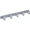 Rittal DK 7159.035 Panel na vedenie káblov 19 palcov, 1 U, 5 vodiacich krúžkov na káble, RAL 7035