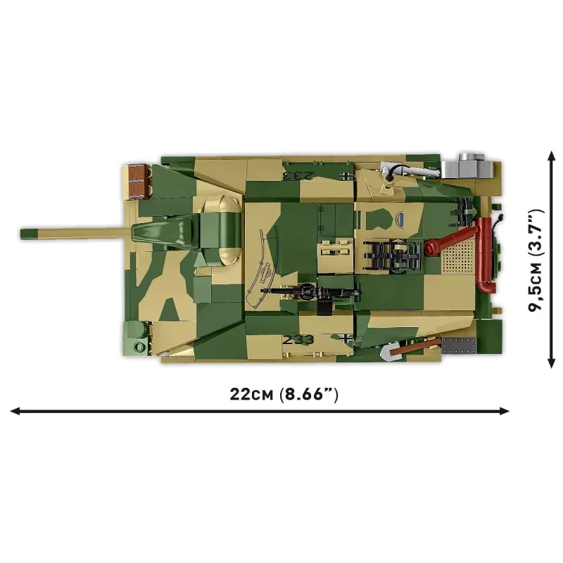 Stavebnica Cobi Blocks Jagdpanzer 38t Brave, 731 dielov