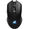 Gaming headset Sharkoon SKILLER SGM30W (čierny) – bezdrôtový, cez uši, integrovaný mikrofón
