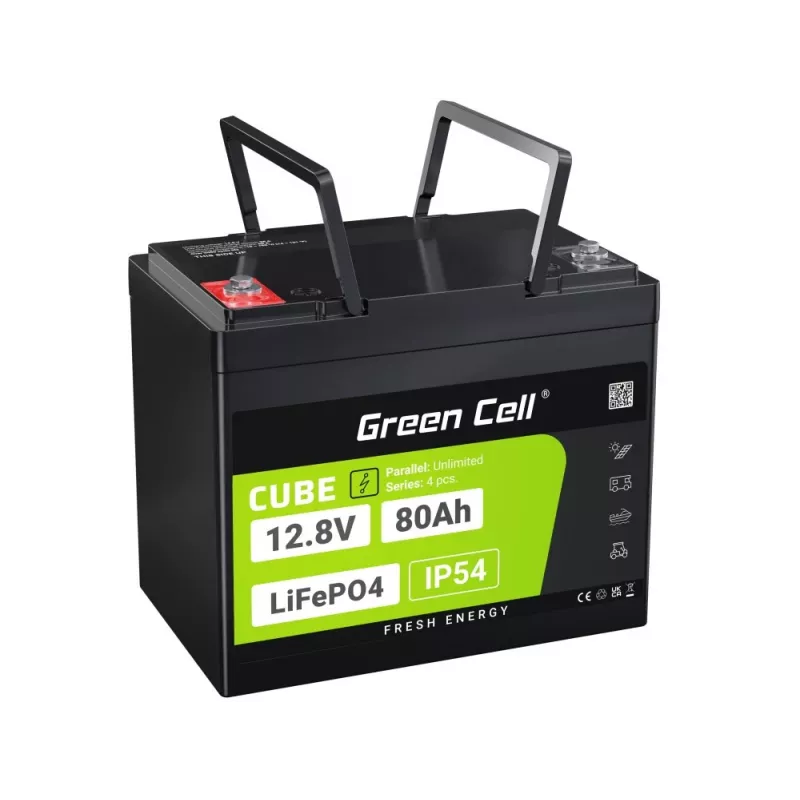 Green Cell LFPGC12V80AH UPS batéria lítium-železofosfátová (LiFePO4) 12,8 V