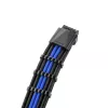 CableMod RT-Series PRO ModMesh 12VHPWR dvojkáblová sada pre ASUS/Seasonic - čierna/modrá