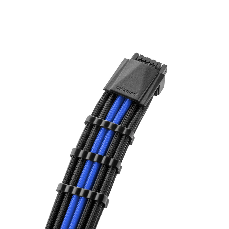 CableMod RT-Series PRO ModMesh 12VHPWR dvojkáblová sada pre ASUS/Seasonic - čierna/modrá